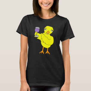 Wine Glass Chick T-Shirt