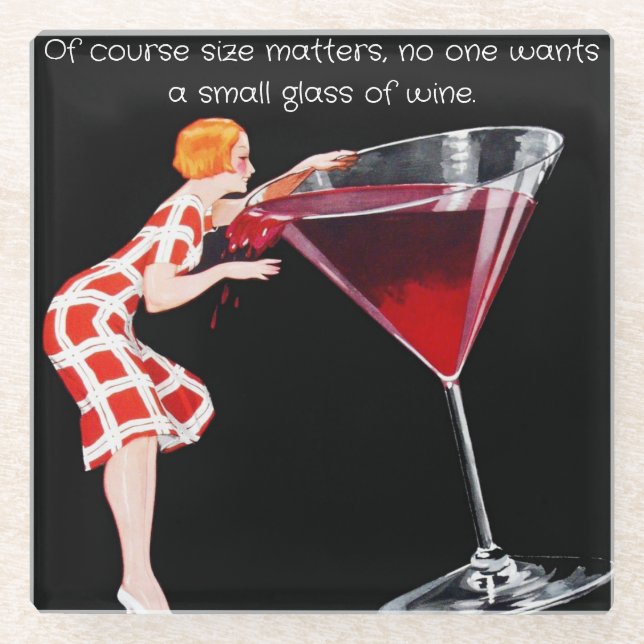 Wine Glass Coaster (Front)