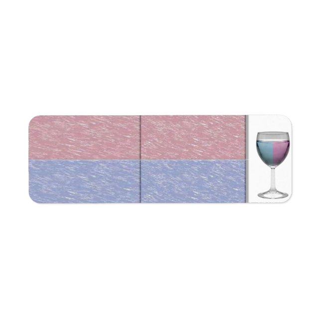 Wine Glass Label (Front)