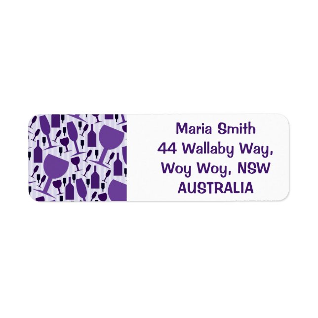 Wine glass pattern (Front)