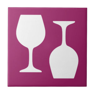 Wine Glass Pattern Tile