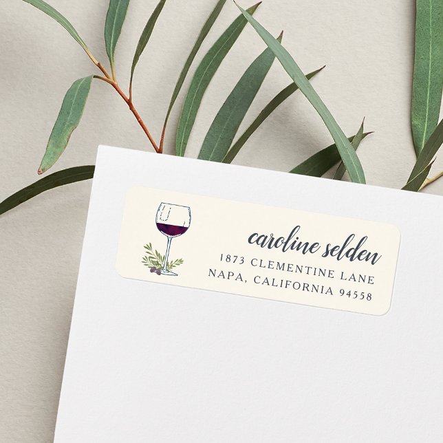 Wine Glass Return Address (Creator Uploaded)