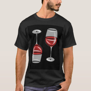 wine glass t shirt