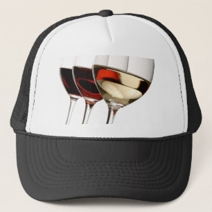 Wine Glass Trucker Hat