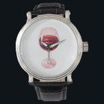 Wine Glass with Red Lips Cocktail Napkins  Watch<br><div class="desc">Romantic Party Paper Napkins.

Elegant cocktail paper napkins featuring a striking wine glass with rep lips design.

Perfect for romantic dinners,  bachelorette parties,  Valentine's celebrations,  wine tastings,  or stylish girls'nights.
A bold yet minimal detail that adds charm,  personality,  and a playful touch to any event.</div>