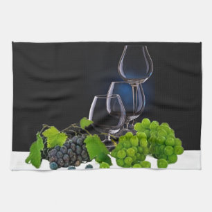 Wine Glasses  Kitchen Towel