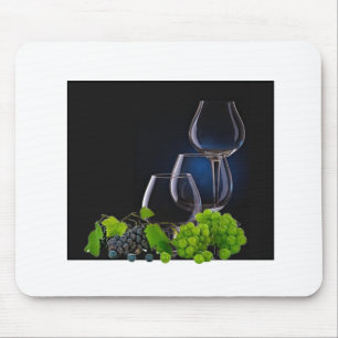 Wine Glasses Mouse Pad