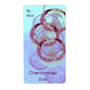 Wine glasses with wine ready for celebration