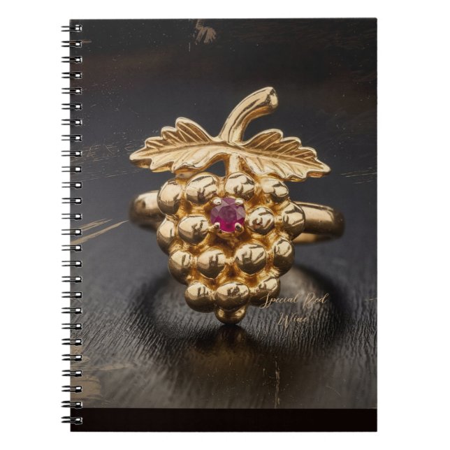 Wine Grapes Notebook (Front)