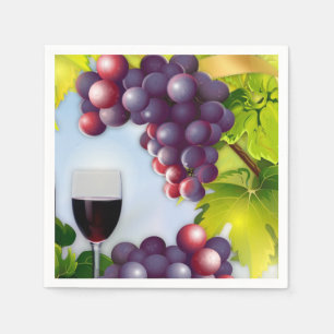 Wine Harvest Napkin