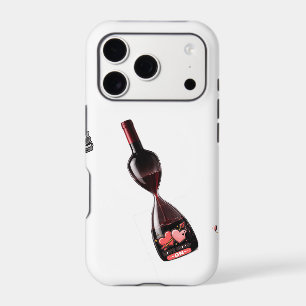 Wine Hourglass - Time Flowers Like Wine 