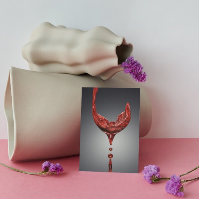 Wine invitation card (Creator Uploaded)