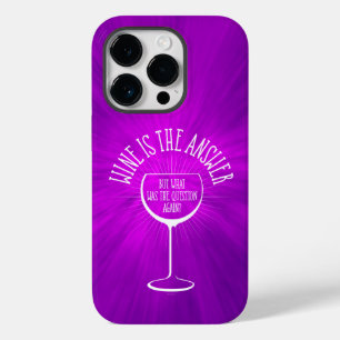 Wine Is The Answer Case-Mate iPhone Case