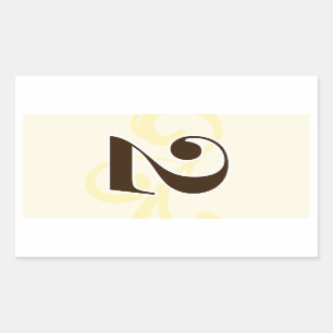 Wine Label Table Number Stickers 2