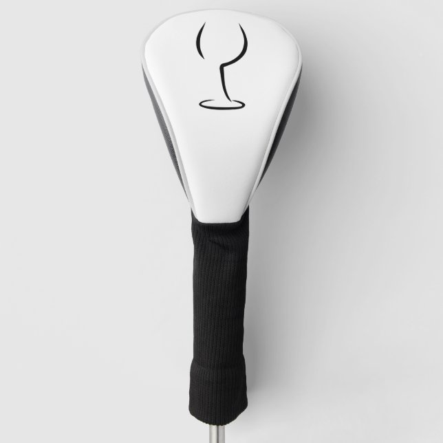 Wine Logo Golf Head Cover (Front)