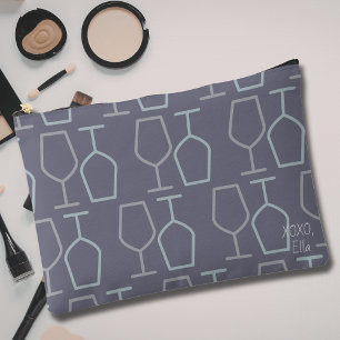Wine Lover Cosmetic Bag Travel Organizer