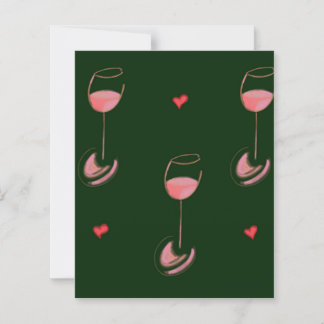 Wine lover invitation