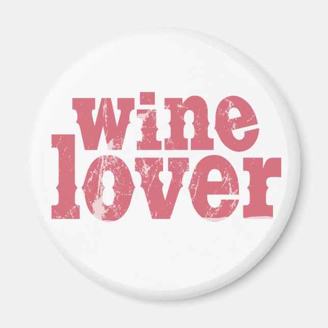 Wine Lover Magnet (Front)
