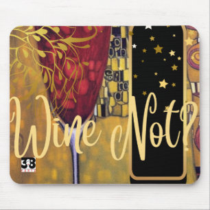 Wine Lover Mouse Pad