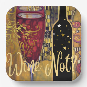 Wine Lover Paper Plate
