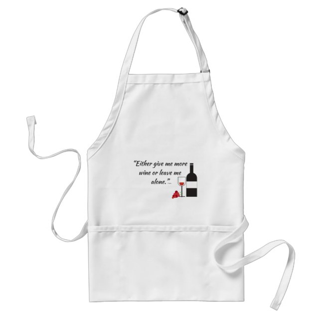 Wine Lovers' Apron (Front)