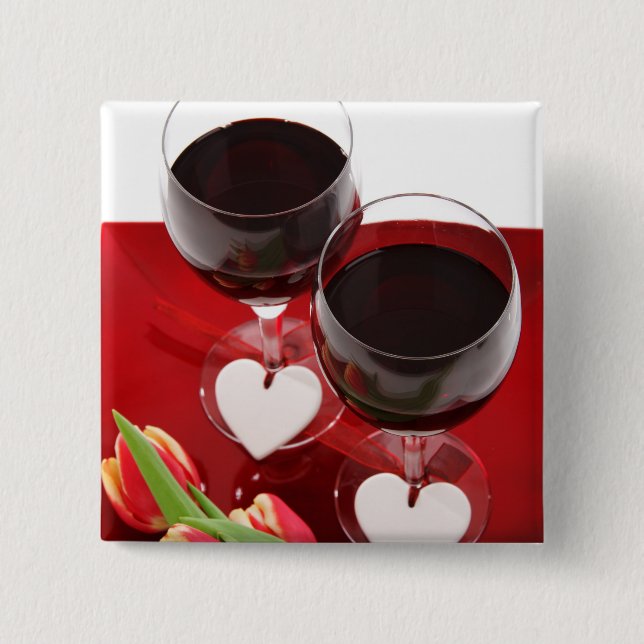 Wine Lovers' button (Front)
