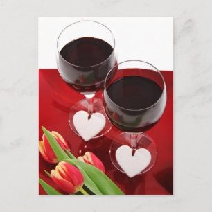 Wine Lovers postcard