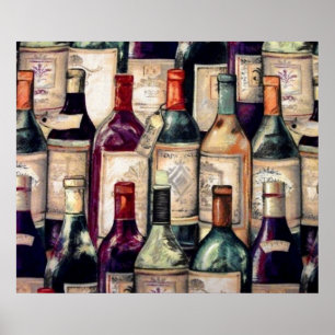 Wine Lovers Poster