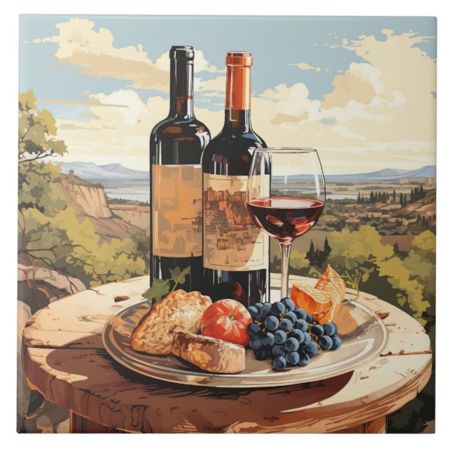 Wine Lover's Tile (Front)