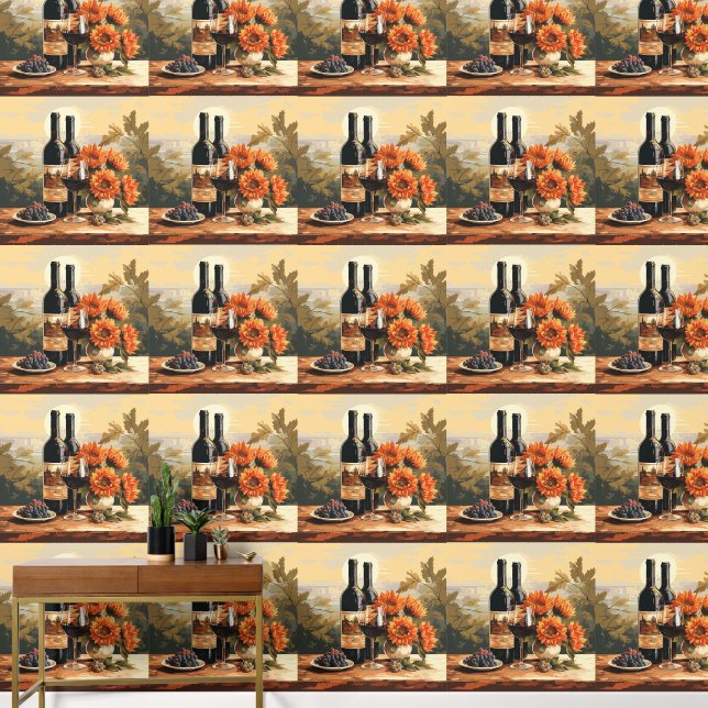 Wine Lovers' Wallpaper (Hallway)