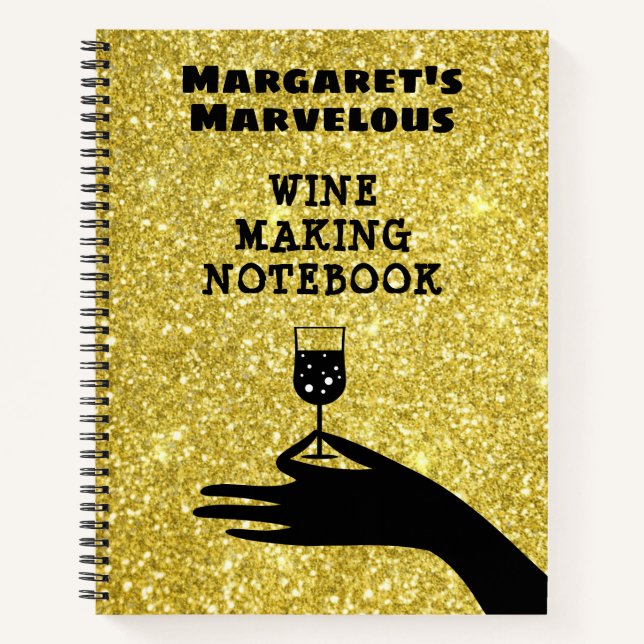 Wine Making Notebook (Front)