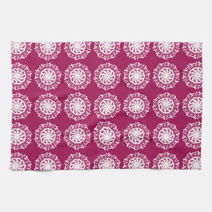 Wine Mandala Kitchen Towel