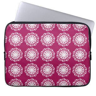 Wine Mandala Laptop Sleeve