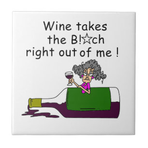Wine Mellows Me Tile
