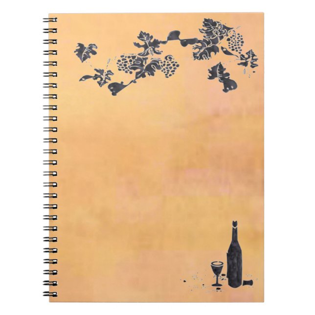 Wine Menu Notebook (Front)