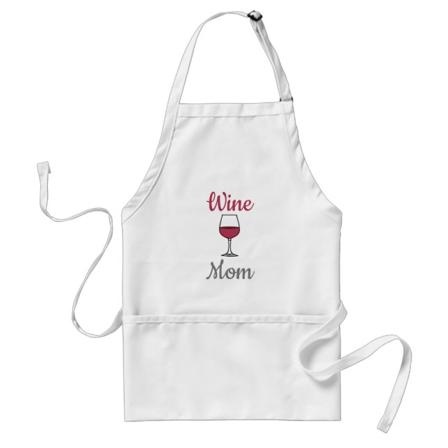Wine Mom Standard Apron (Front)