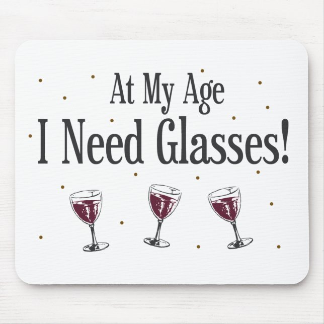 Wine Mouse Pad (Front)