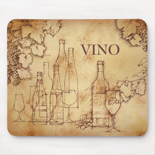 Wine Mouse Pad (Front)