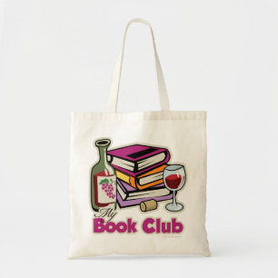 Wine: My Book Club Tote Bag