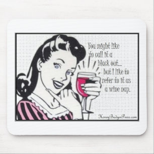 Wine Nap_Mouse Mouse Pad