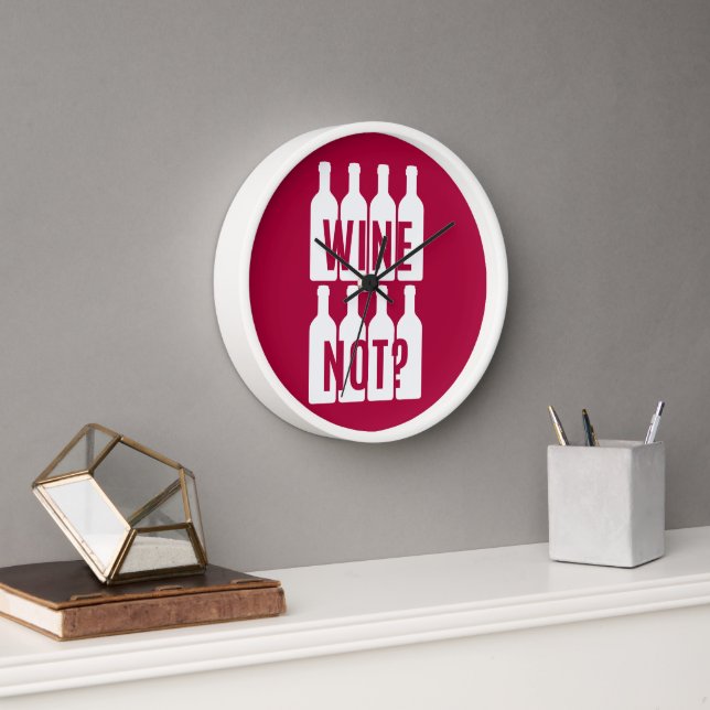 Wine not clock (Office)