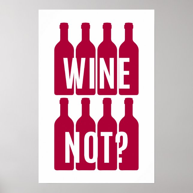 Wine not poster (Front)