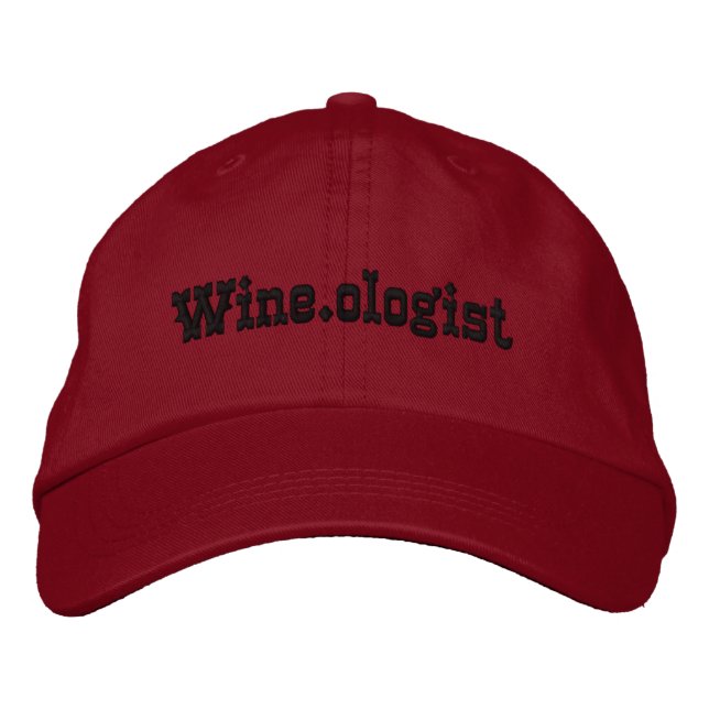 Wine.ologist Baseball Cap (Front)