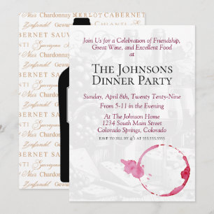 Wine Party Invitation