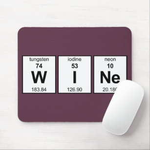 WINe Periodic Table Mouse Pad