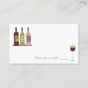 Wine Place Cards
