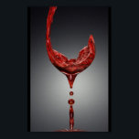 Wine Poster<br><div class="desc">A beautiful elegant stand out poster perfect for any wine related business. If you have any questions or requests please do not hesitate to contact me.</div>