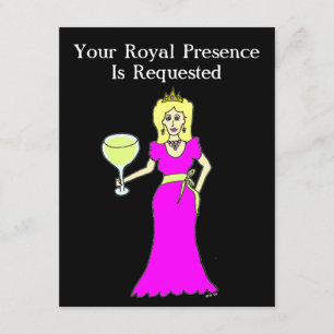Wine Princess Gathering Invitation