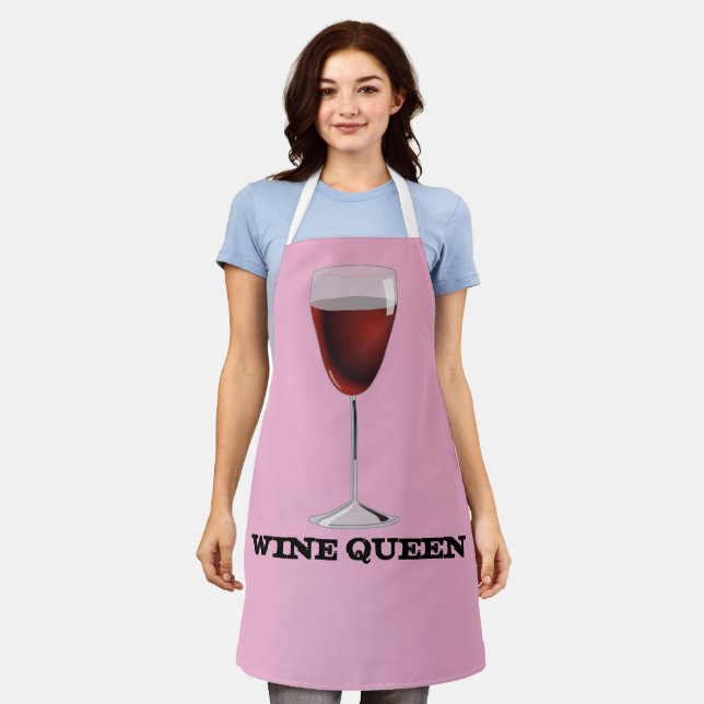 WINE QUEEN APRON (Worn)