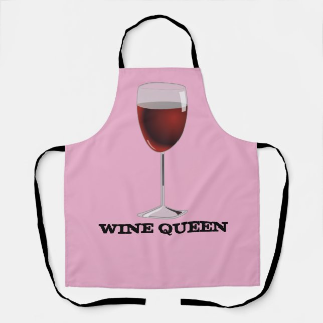 WINE QUEEN APRON (Front)